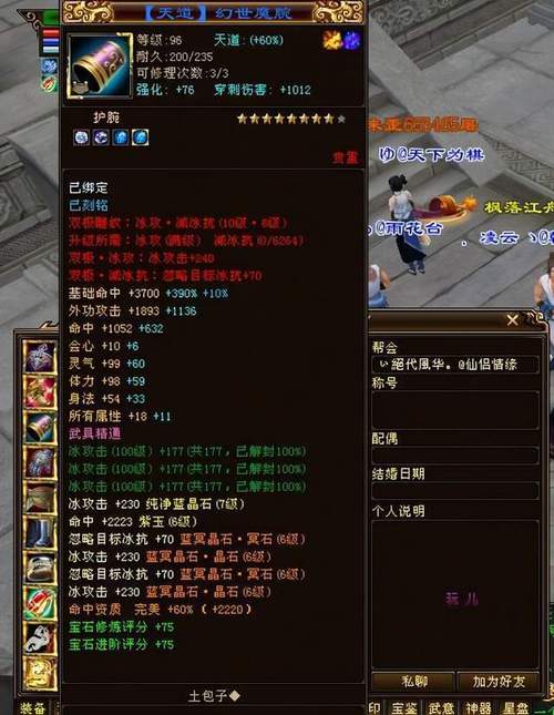 资深天龙八部玩家解析天龙八部sf：玩法创新与装备特色